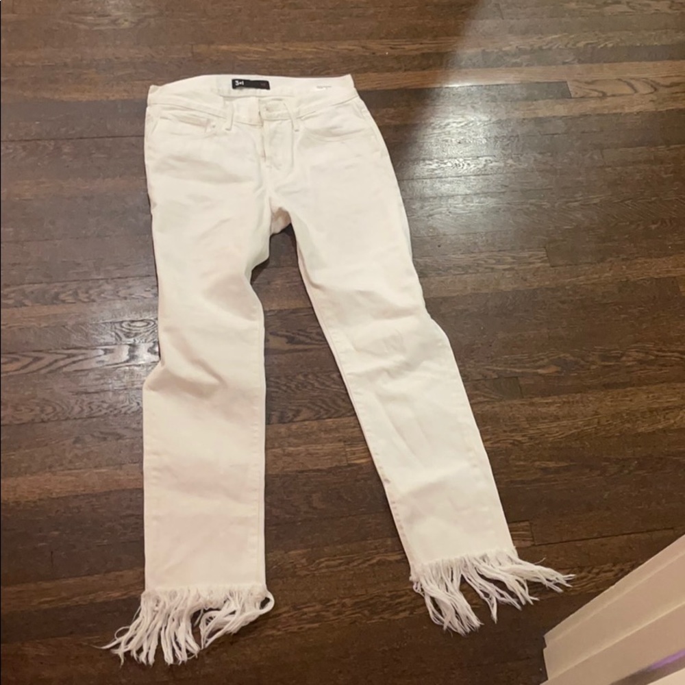 3x1 white jeans